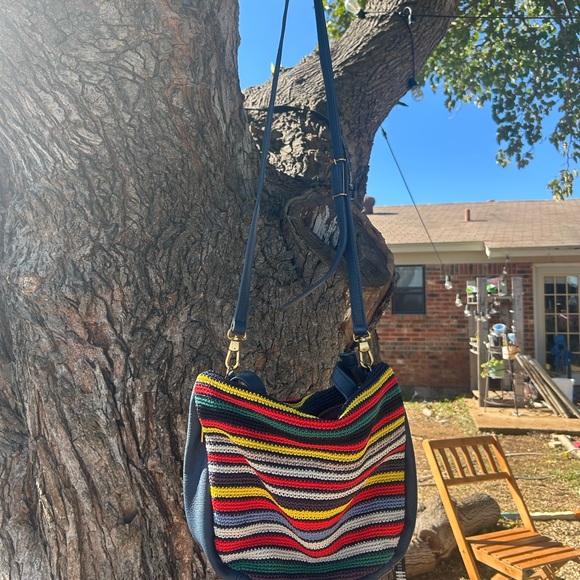 The Sak Multicolor Striped Shoulder Bag - Picture 2 of 8